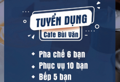 CAFE BÙI VĂN cần tìm thành viên gia đình